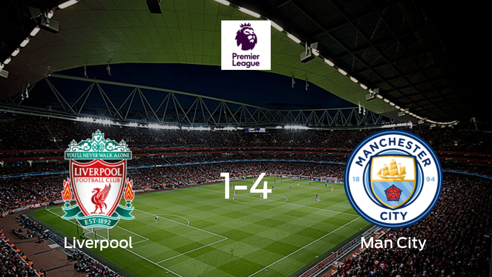 Manchester City se lleva los tres puntos a casa tras golear a Liverpool (4-1)