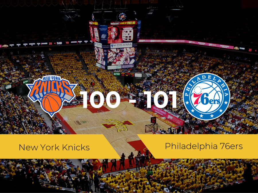 Triunfo de Philadelphia 76ers ante New York Knicks por 100-101