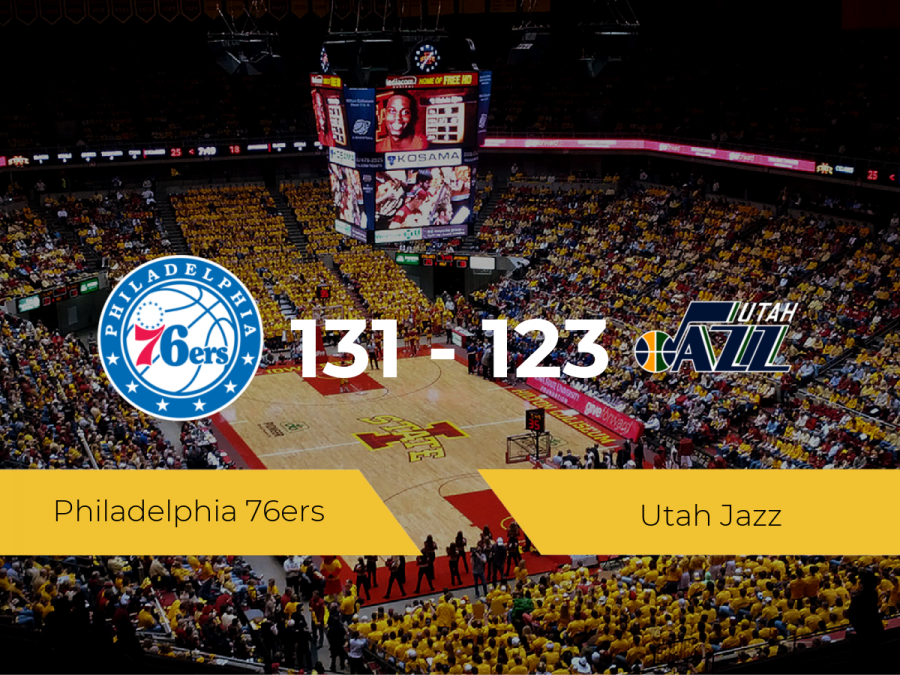 Triunfo de Philadelphia 76ers ante Utah Jazz por 131-123