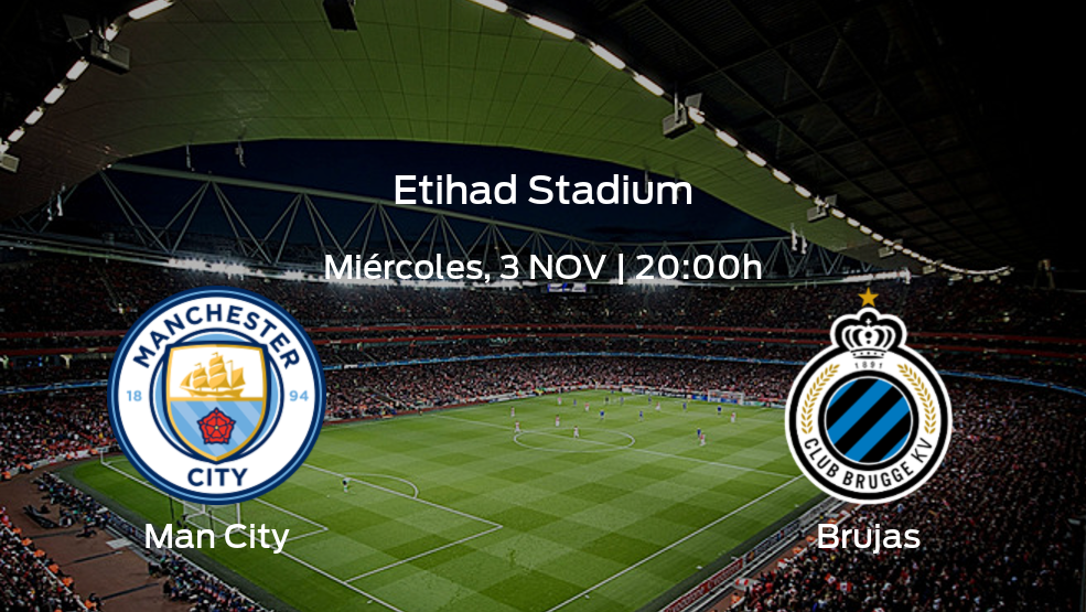 Previa del partido: el Manchester City recibe al Club Brujas
