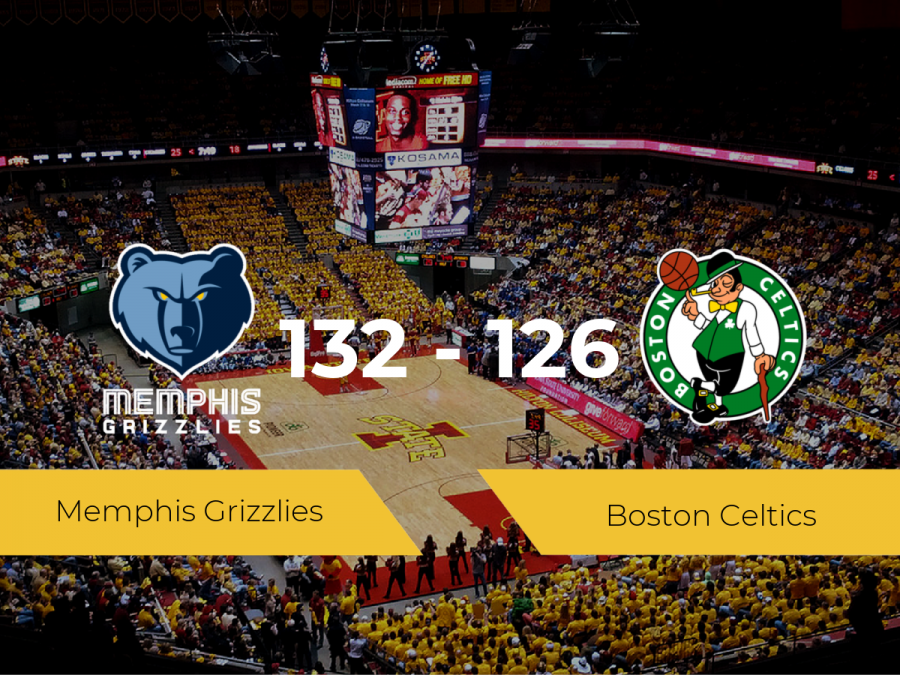 Memphis Grizzlies vence a Boston Celtics (132-126)