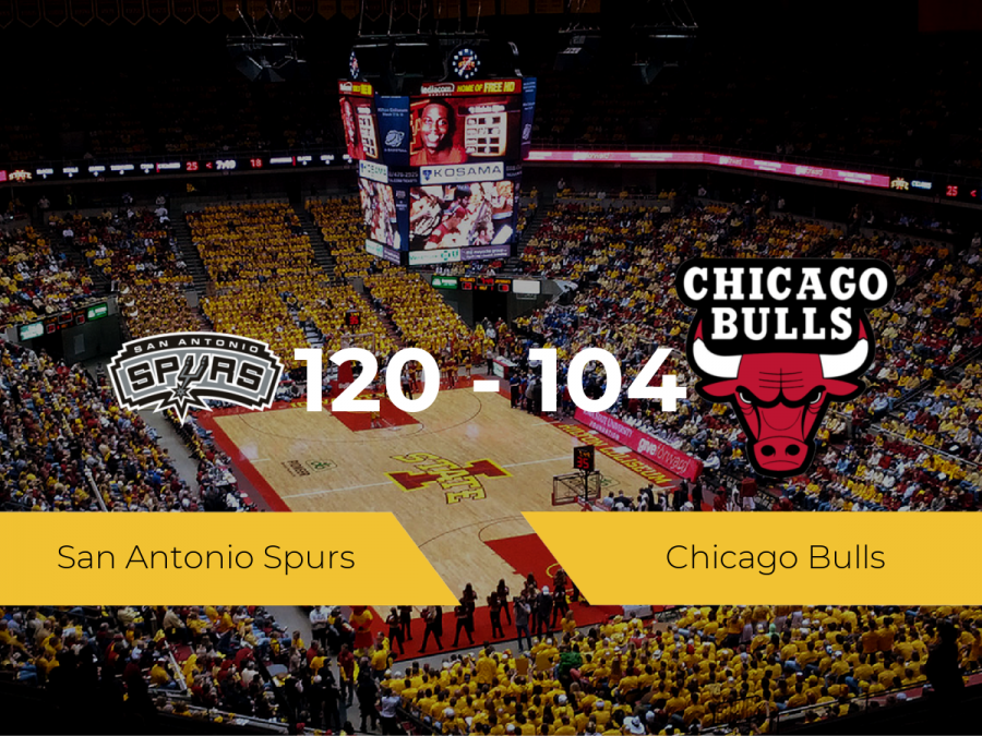 San Antonio Spurs consigue ganar a Chicago Bulls (120-104)