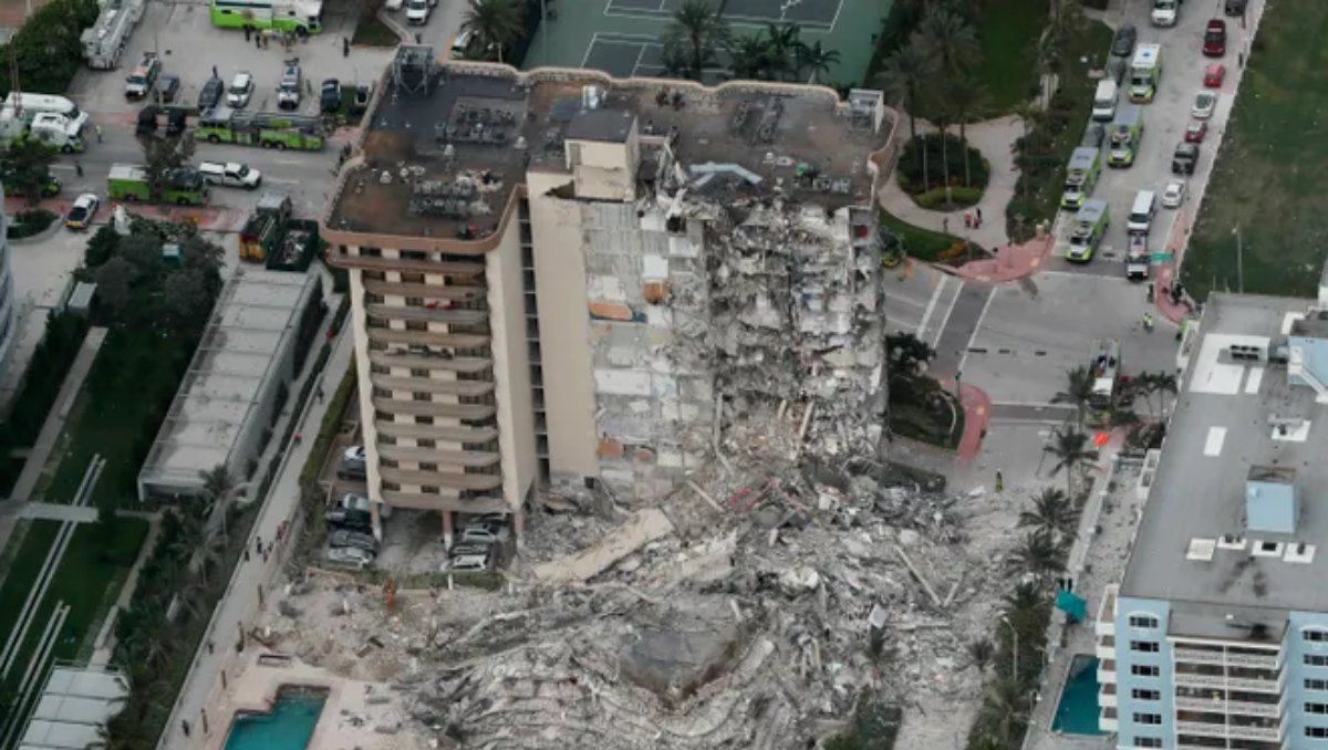 El edificio de Miami dejó varios desaparecidos tras su colapso.