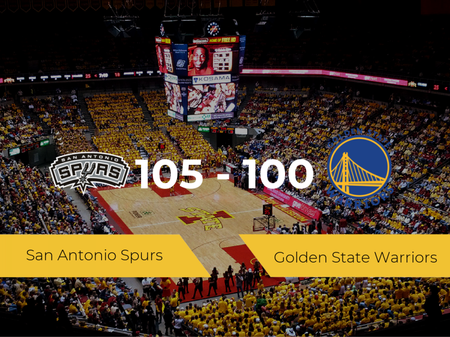 Victoria de San Antonio Spurs ante Golden State Warriors por 105-100