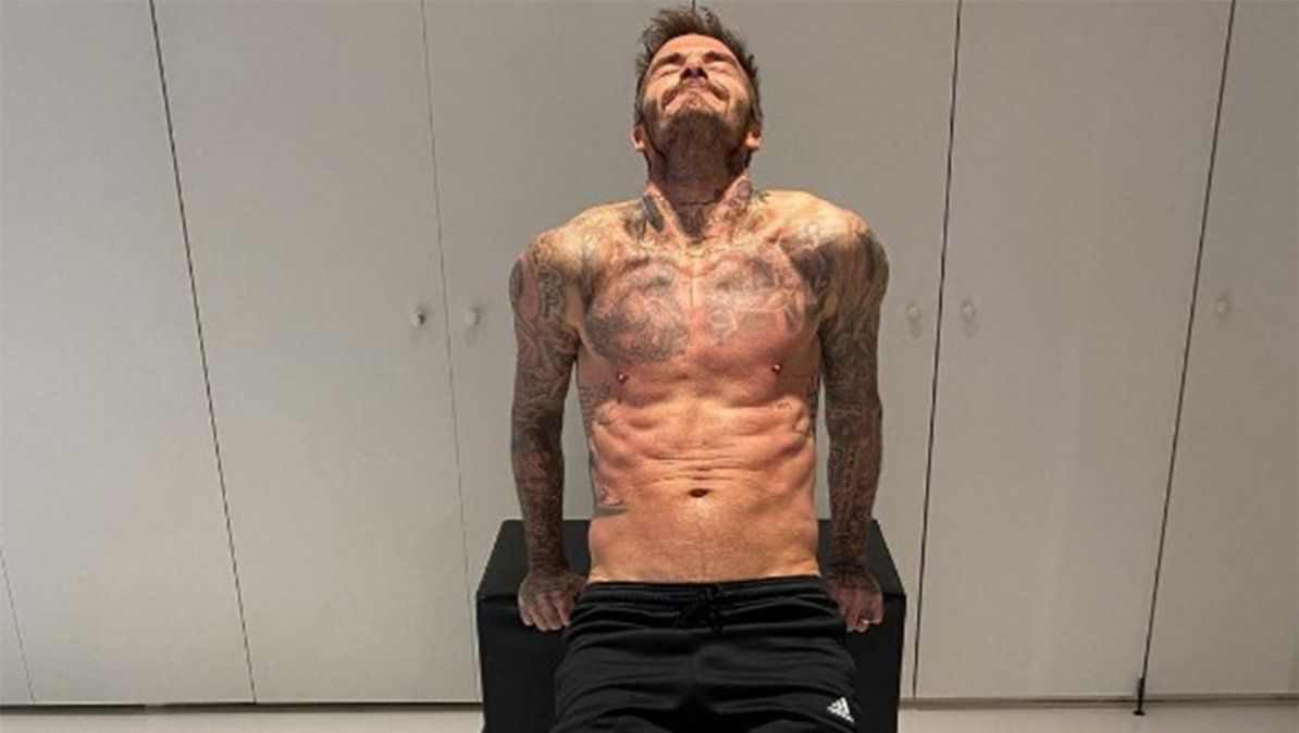 David Beckham se mantiene fiel al entrenamiento a sus 45 años | Foto: @DavidBeckham (Vía Instagram)