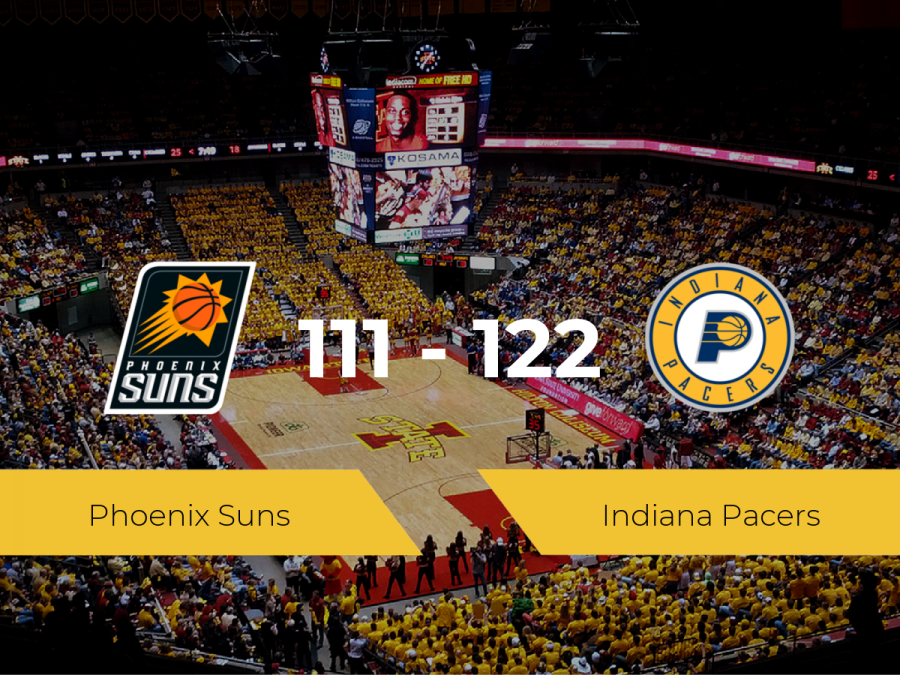 Indiana Pacers logra la victoria frente a Phoenix Suns por 111-122