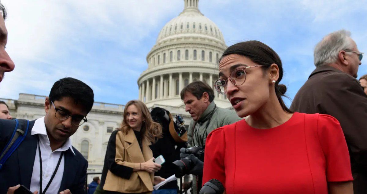 La congresista Alexandra Ocasio-Cortez usó Instagram para expresarse