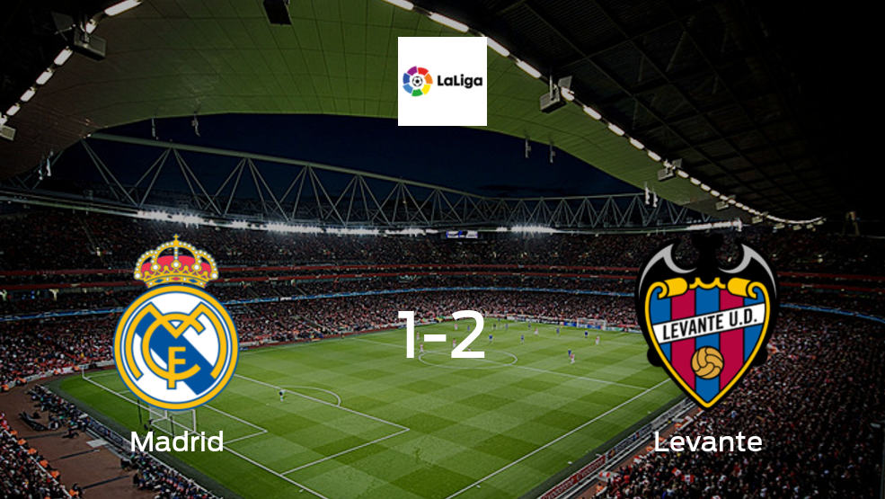 Levante gana 2-1 en el feudo de Real Madrid
