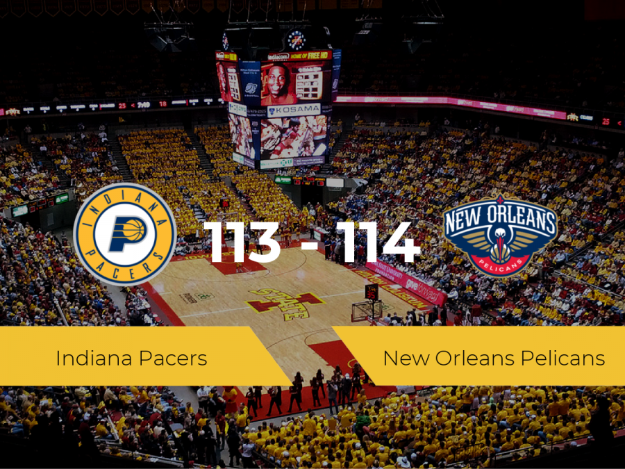 New Orleans Pelicans se hace con la victoria contra Indiana Pacers por 113-114