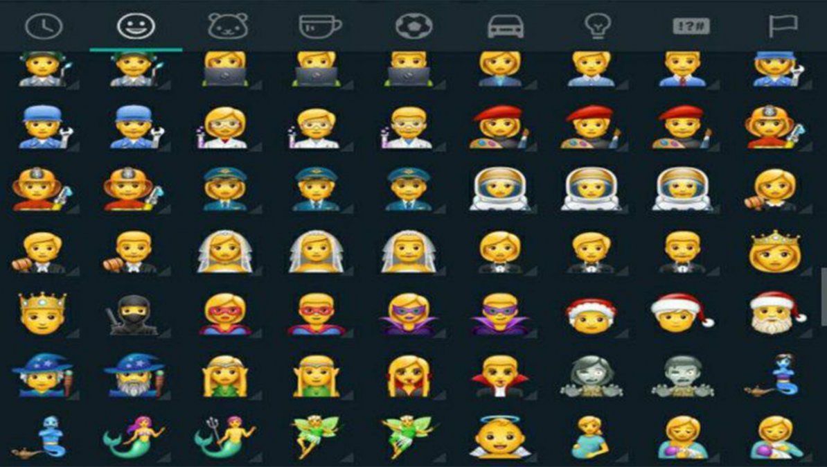 WhatsApp dispone de nuevos emojis en su última versión | Foto: WhatsApp WhatsApp dispone de nuevos emojis en su última versión | Foto: WhatsApp