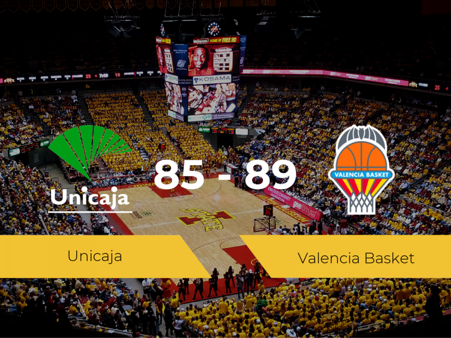 El Valencia Basket se hace con la victoria contra el Unicaja por 85-89