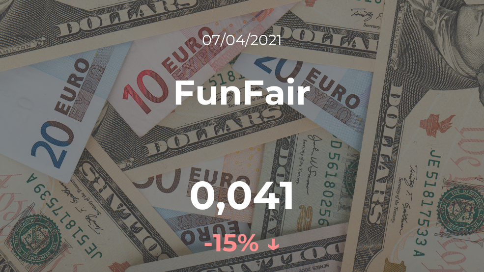 Cotización del FunFair del 7 de abril Cotización del FunFair del 7 de abril