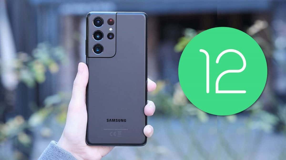 Android 12 próximamente en los móviles Samsung