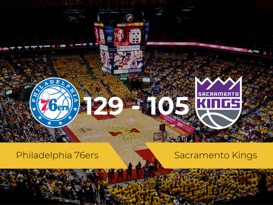 Philadelphia 76ers se impone por 129-105 frente a Sacramento Kings