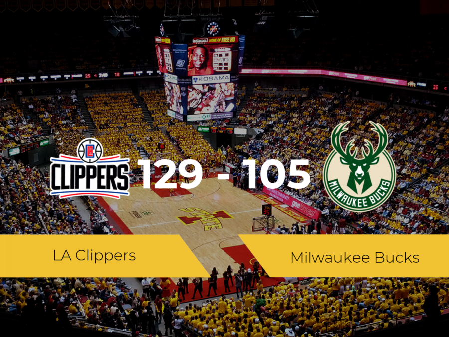Triunfo de LA Clippers ante Milwaukee Bucks por 129-105