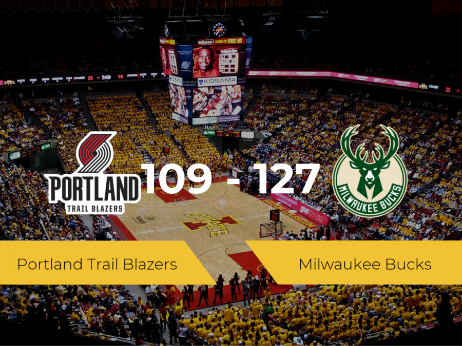 Milwaukee Bucks vence a Portland Trail Blazers por 109-127