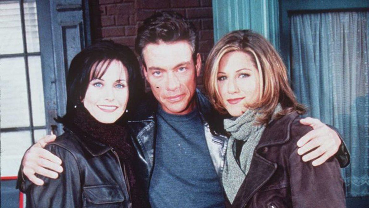Compartir con Jean-Claude Van Damme fue una terrible experiencia para las actrices de Friends
