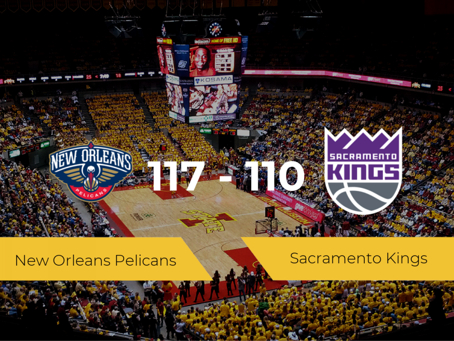 Victoria de New Orleans Pelicans ante Sacramento Kings por 117-110