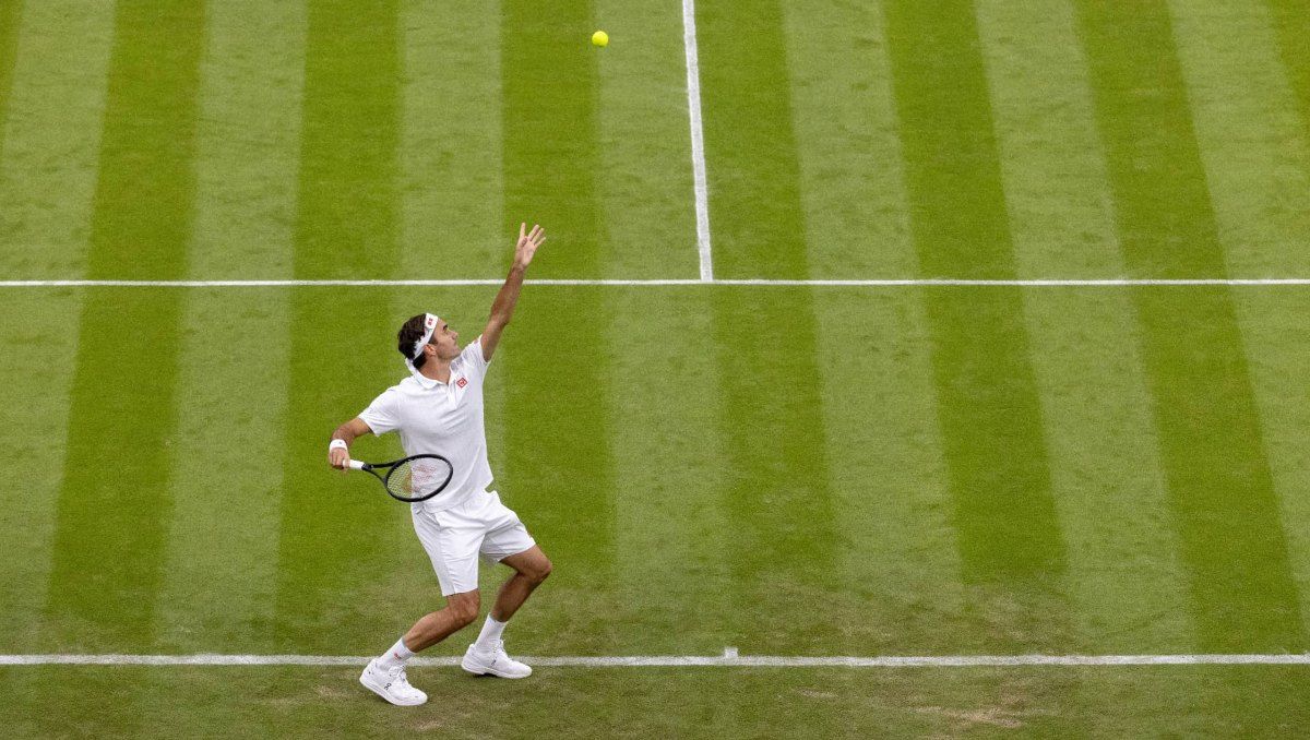 Roger Federer avanzó en Wimbledon Roger Federer avanzó en Wimbledon