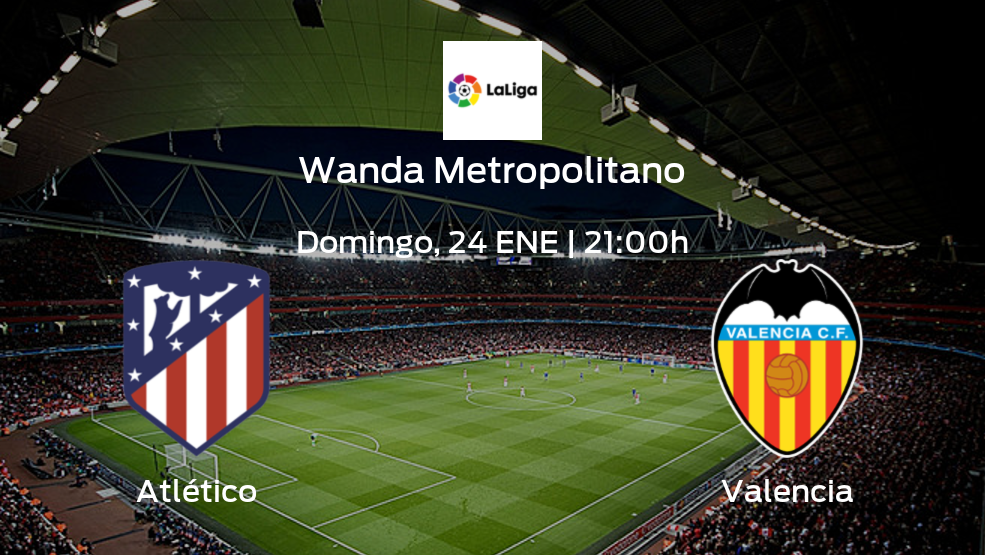 Previa del partido: el Atlético de Madrid defiende el liderato ante el Valencia
