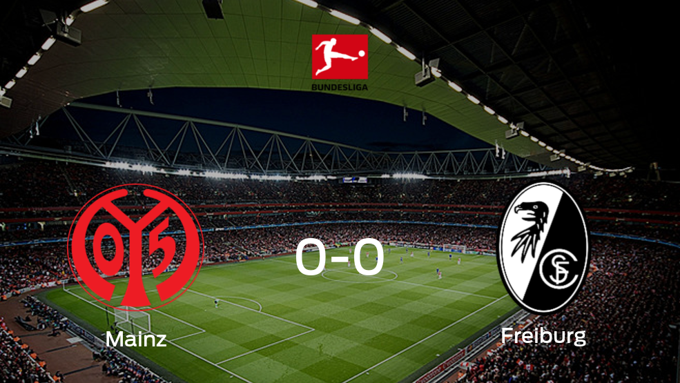 Resumen, Resultado, Goles y Tarjetas de Mainz 05 vs. SC Freiburg de la Bundesliga (0-0)