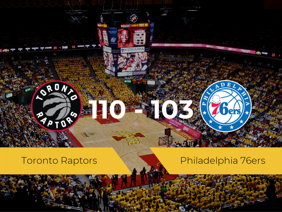 Toronto Raptors se lleva la victoria frente a Philadelphia 76ers por 110-103 Toronto Raptors se lleva la victoria frente a Philadelphia 76ers por 110-103