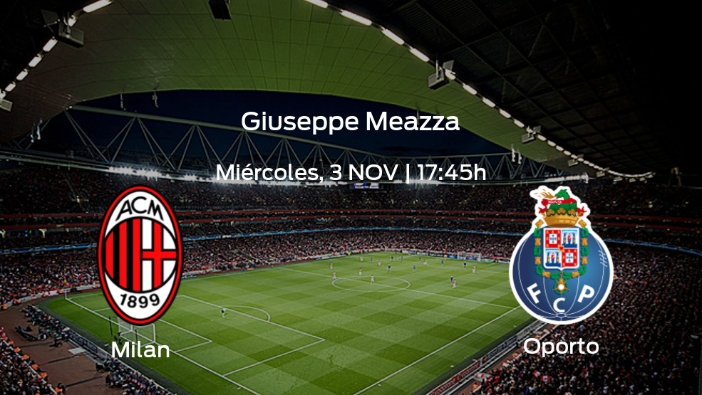 Previa del encuentro de la jornada 4: AC Milan contra Oporto