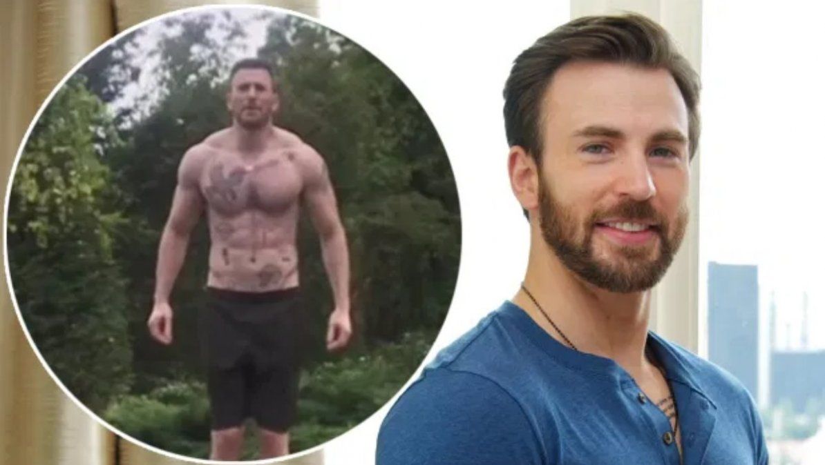 Chris Evans y la sorprendente cantidad de tatuajes que tiene. | Foto: pagesix.com