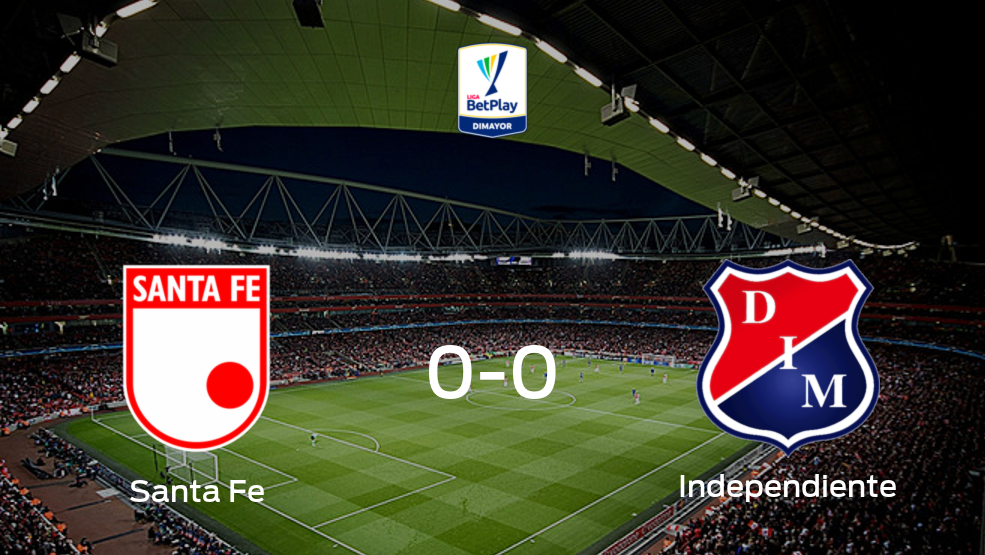 Santa Fe e Independiente Medellin no encuentran el gol y se reparten los puntos (0-0) Santa Fe e Independiente Medellin no encuentran el gol y se reparten los puntos (0-0)