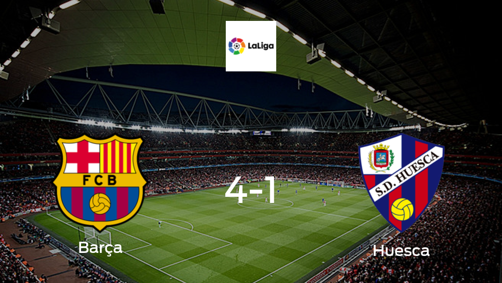 Barcelona vs Huesca: Mira cómo terminó el encuentro de la jornada 27