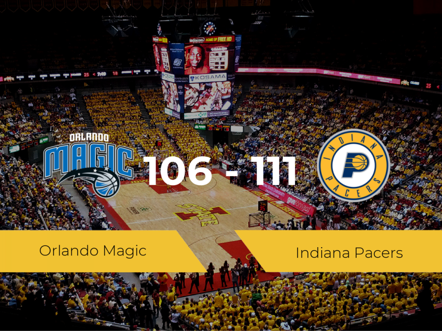 Indiana Pacers gana a Orlando Magic (106-111)