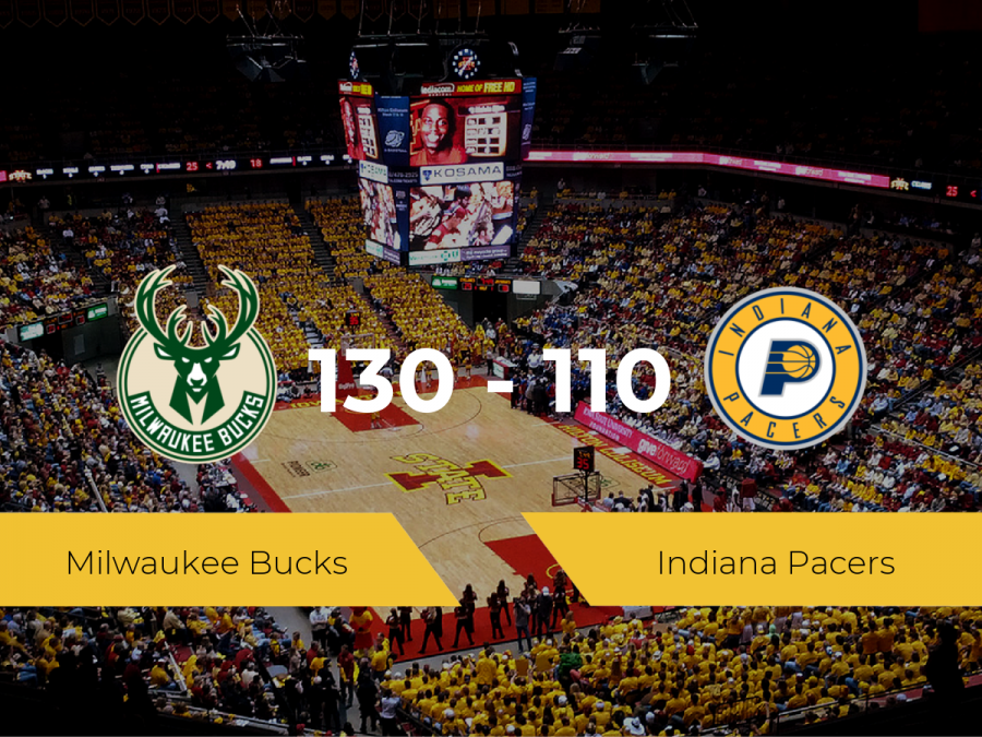 Victoria de Milwaukee Bucks ante Indiana Pacers por 130-110