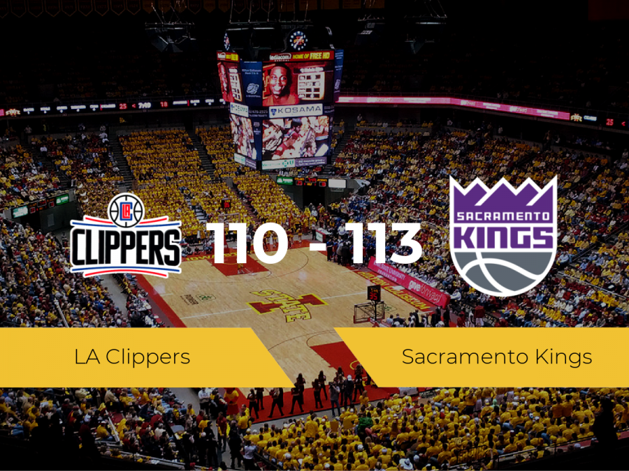 Sacramento Kings logra la victoria frente a LA Clippers por 110-113