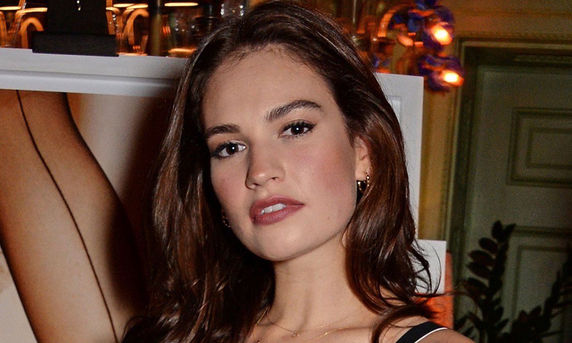 Lily James es una actriz británica