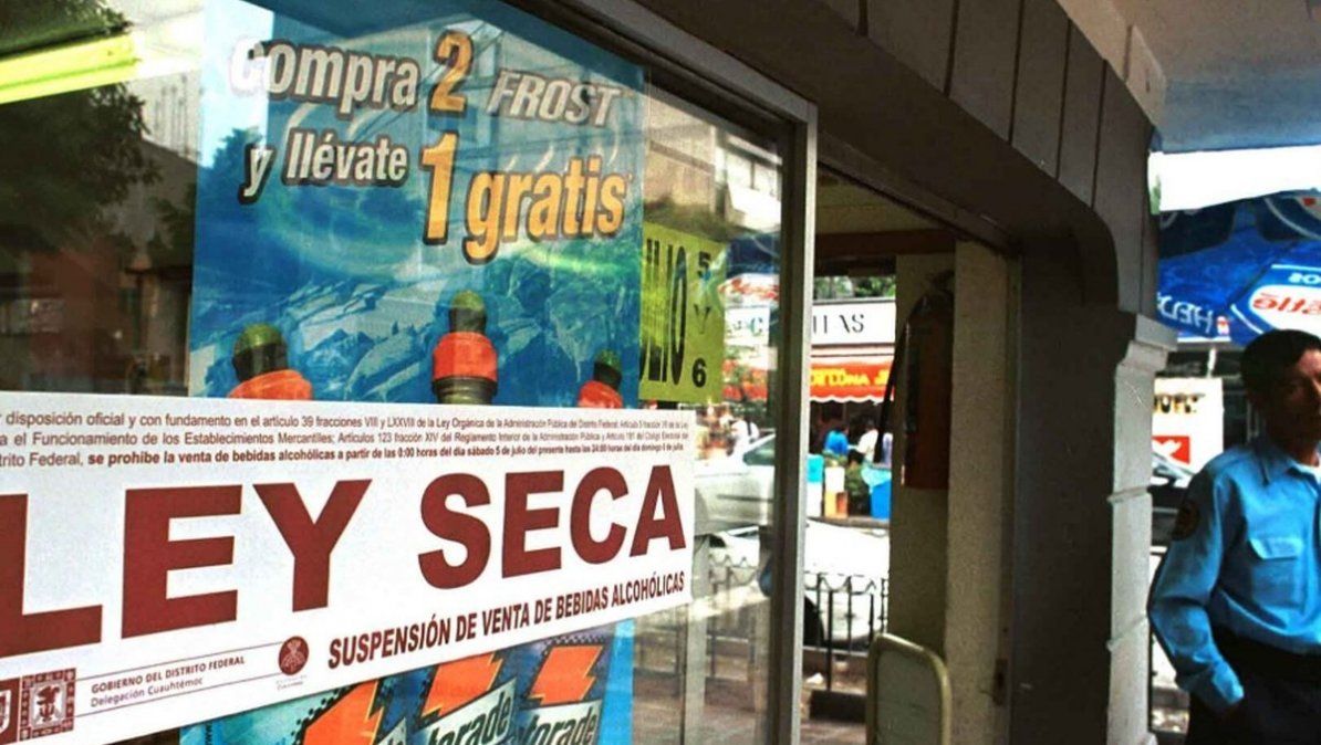 La Ley seca aplicará también a servicios de venta a domicilio | Foto: Infobae La Ley seca aplicará también a servicios de venta a domicilio | Foto: Infobae