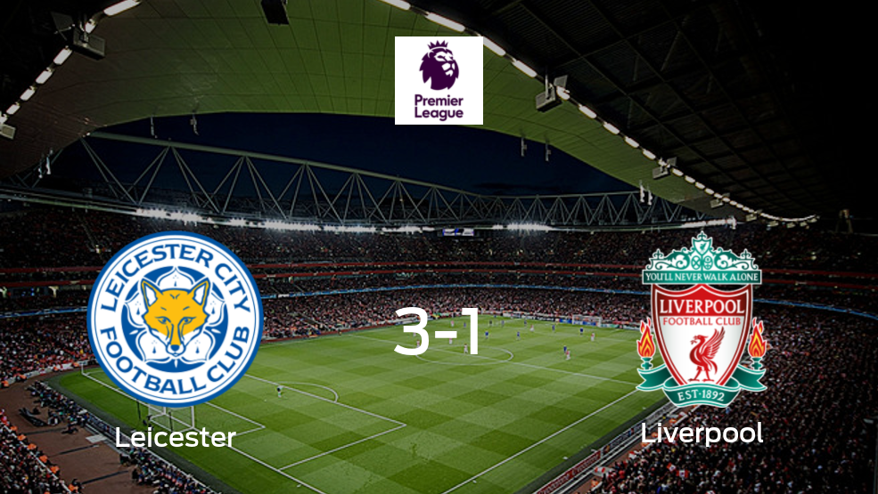 Leicester City consigue la victoria en casa frente a Liverpool (3-1)