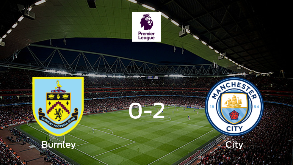 Manchester City se lleva los tres puntos frente a Burnley (2-0)
