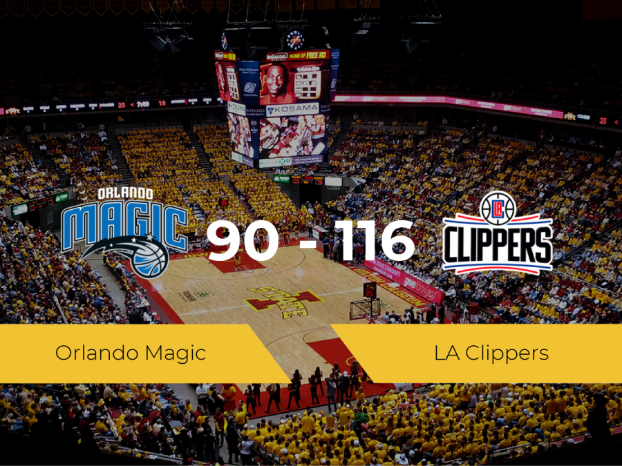 Victoria de LA Clippers ante Orlando Magic por 90-116