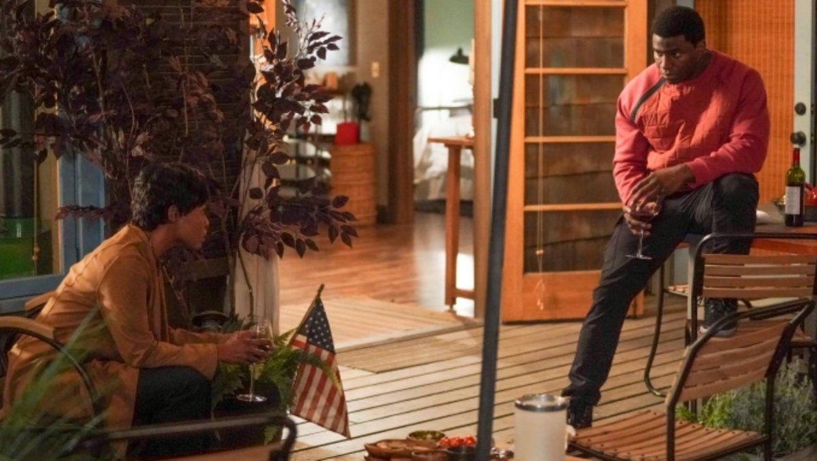 Khalilah Joi en una escena de Station 19 | foto: abc.com