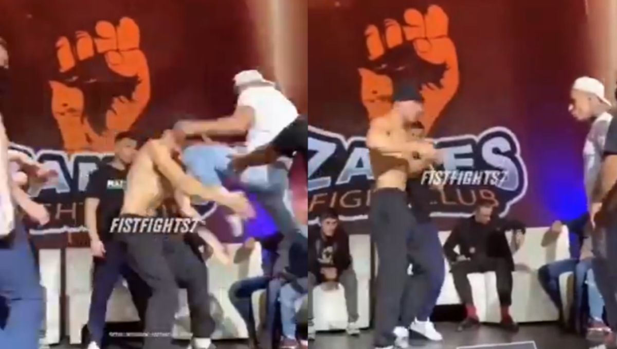 La versión de la MMA de Bielorrusia terminó apenas en el careo.