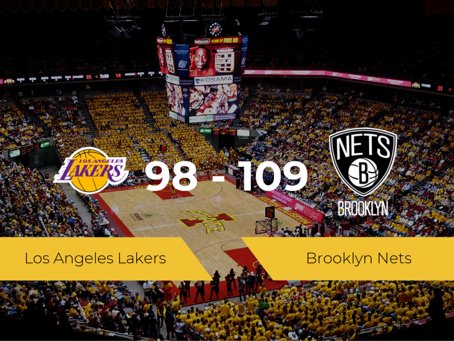 Brooklyn Nets consigue la victoria frente a Los Angeles Lakers por 98-109