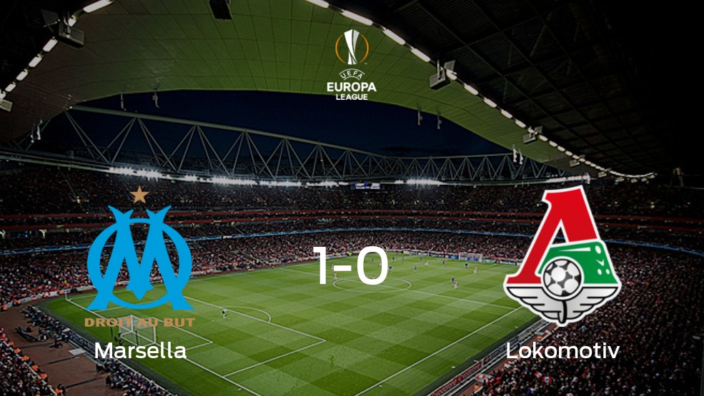 El Olympique de Marsella consigue la victoria en casa ante el Lokomotiv Moscú (1-0)