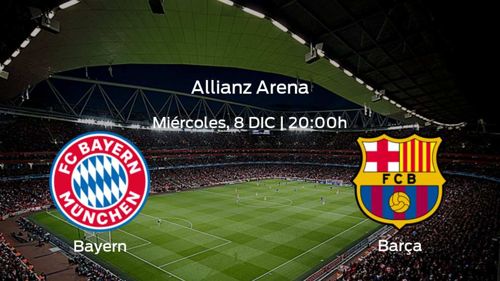 Previa del encuentro de la jornada 6: Bayern de Múnich - Barcelona