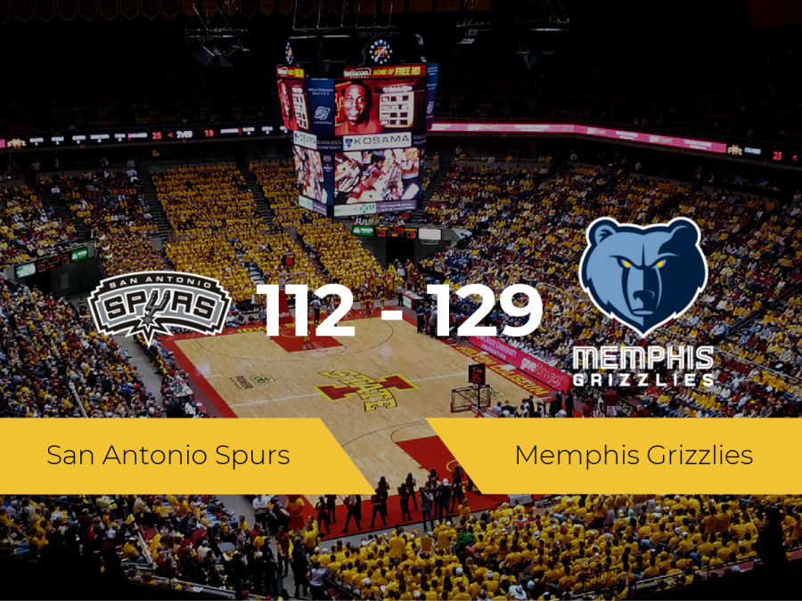 Memphis Grizzlies se lleva la victoria frente a San Antonio Spurs por 112-129