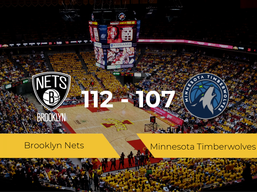 Brooklyn Nets gana a Minnesota Timberwolves (112-107)