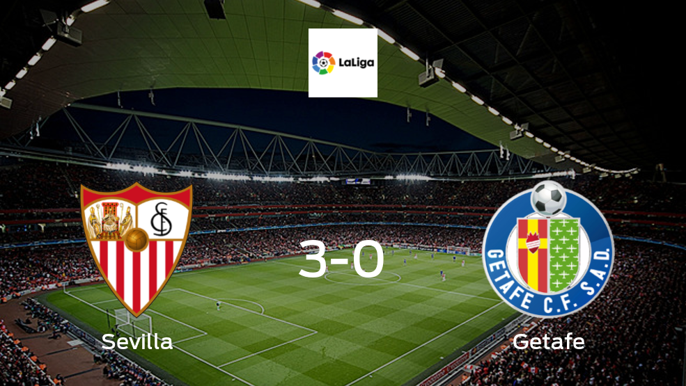 Tres puntos para el casillero de Sevilla tras pasar por encima de Getafe (3-0)