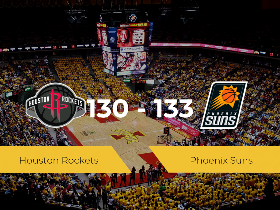 Phoenix Suns vence a Houston Rockets (130-133)