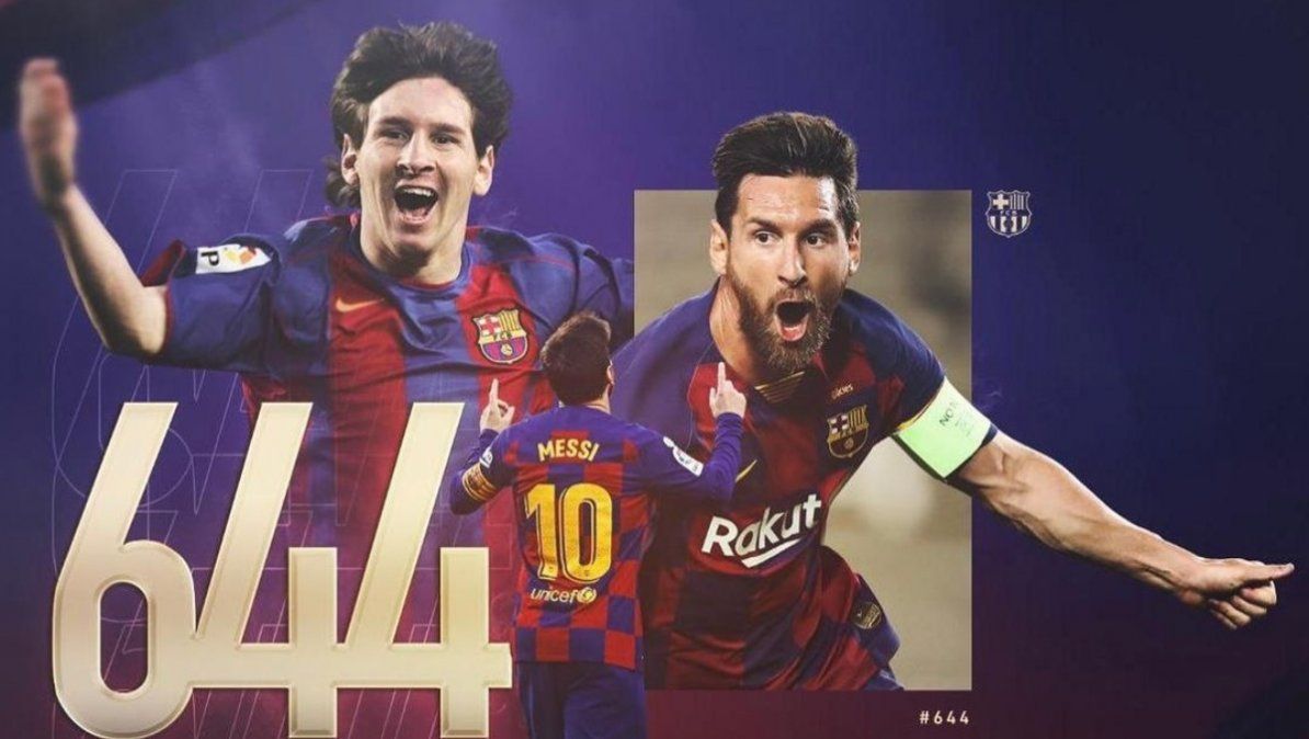 Messi se apoderó de otra marca histórica del fútbol mundial | Foto: Messi Instagram Messi se apoderó de otra marca histórica del fútbol mundial | Foto: Messi Instagram