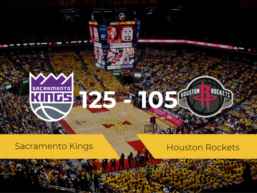Sacramento Kings logra la victoria frente a Houston Rockets por 125-105