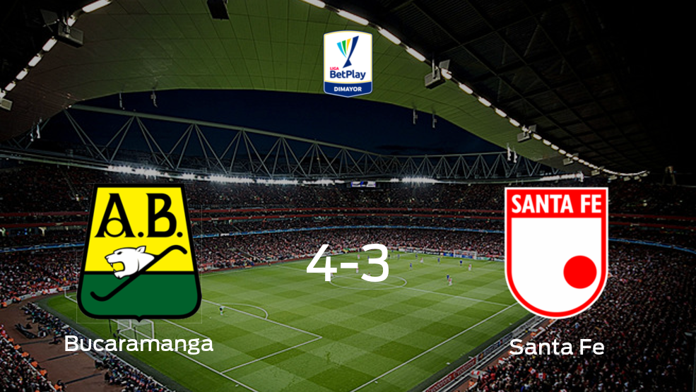 Resumen, Resultados, Goles y Tarjetas de Atlético Bucaramanga 4-3 Santa Fe en el Torneo Clausura 2021 Resumen, Resultados, Goles y Tarjetas de Atlético Bucaramanga 4-3 Santa Fe en el Torneo Clausura 2021